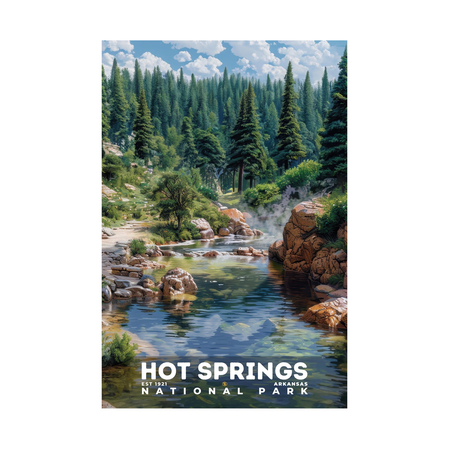 Hot Springs National Park Poster | S18