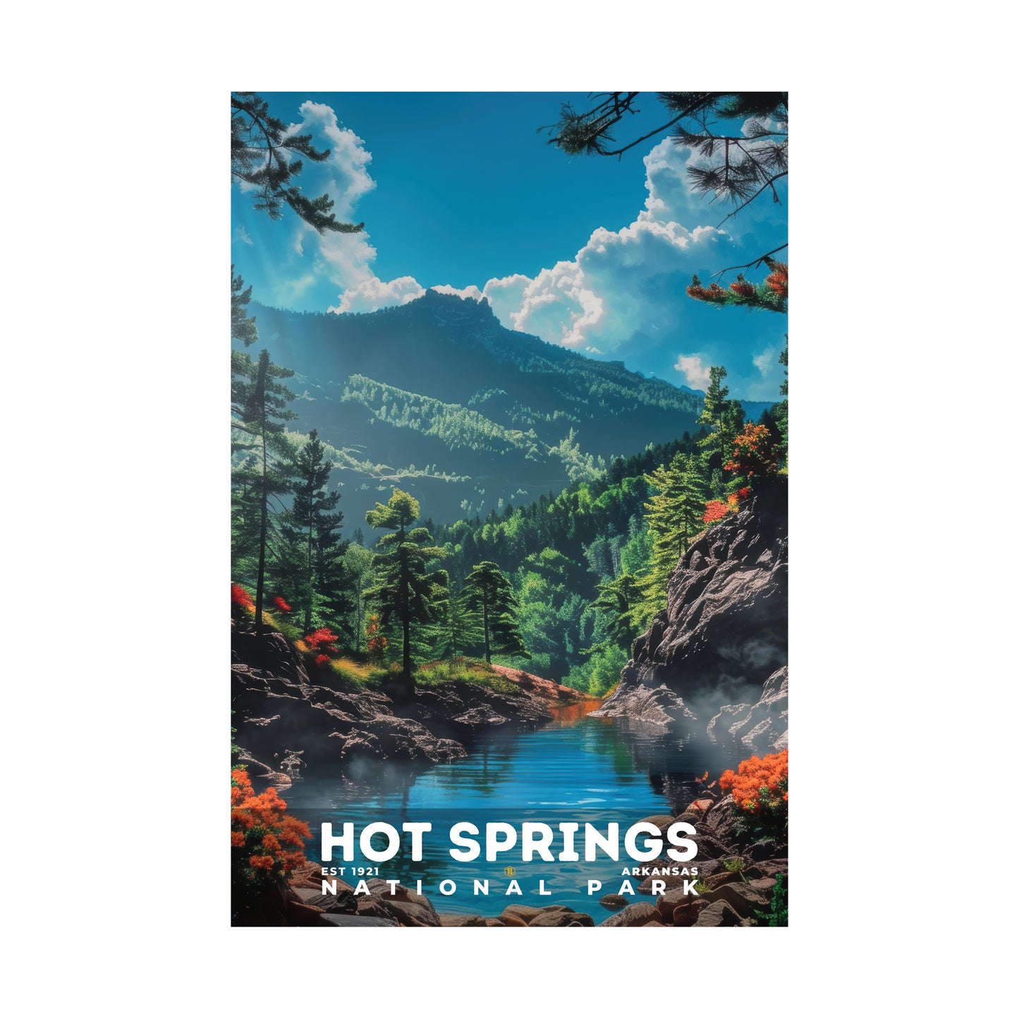 Hot Springs National Park Poster | S16