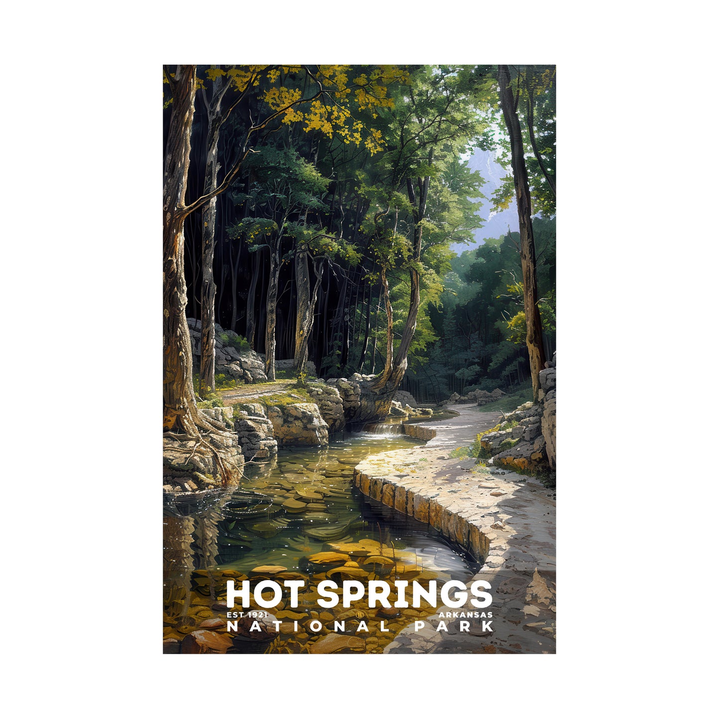 Hot Springs National Park Poster | S14