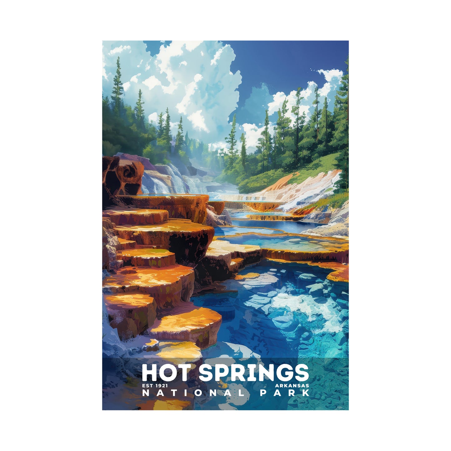 Hot Springs National Park Poster | S13