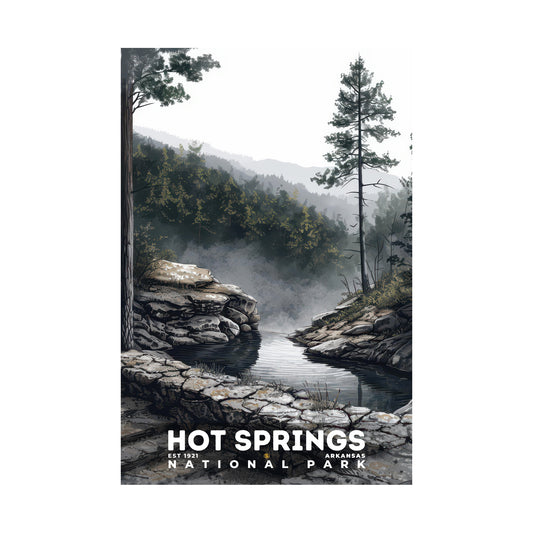 Hot Springs National Park Poster | S17