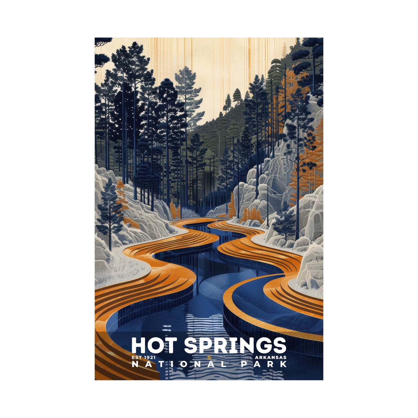 Hot Springs National Park Poster | S19