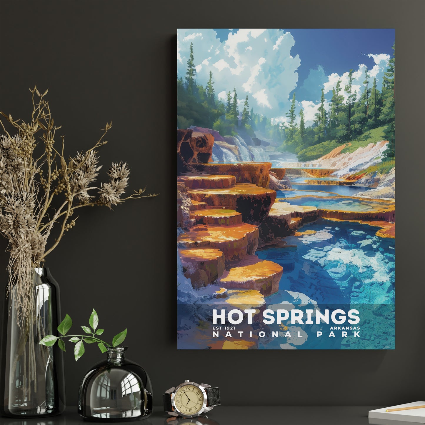 Hot Springs National Park Poster | S13