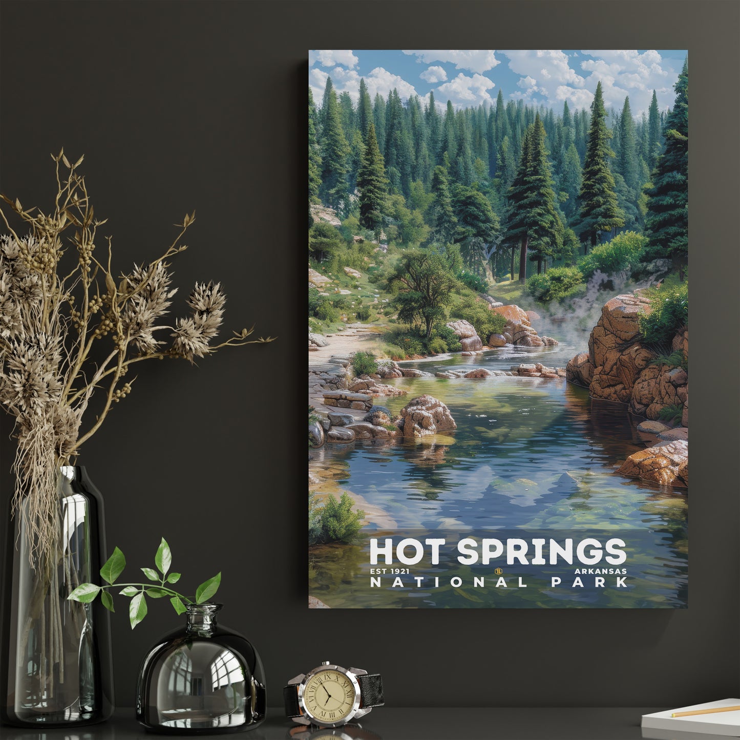 Hot Springs National Park Poster | S18