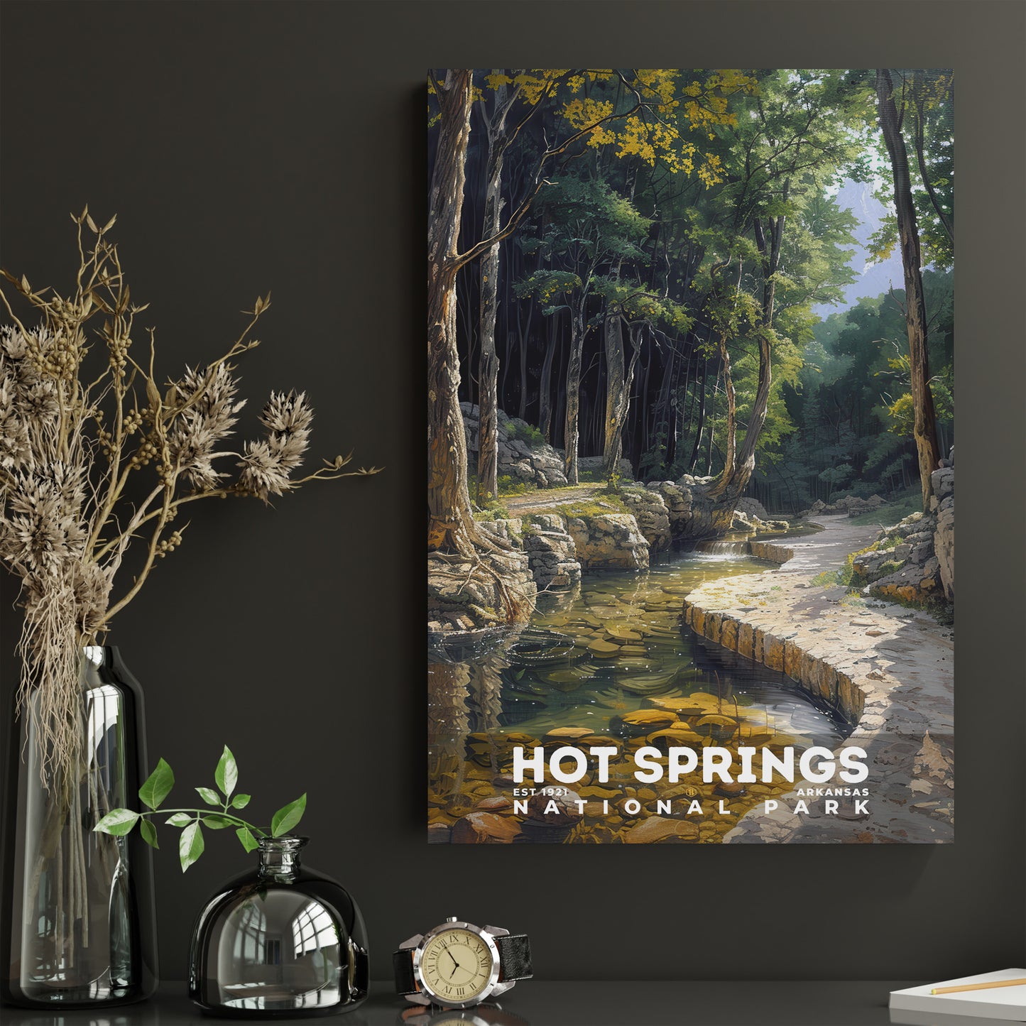 Hot Springs National Park Poster | S14