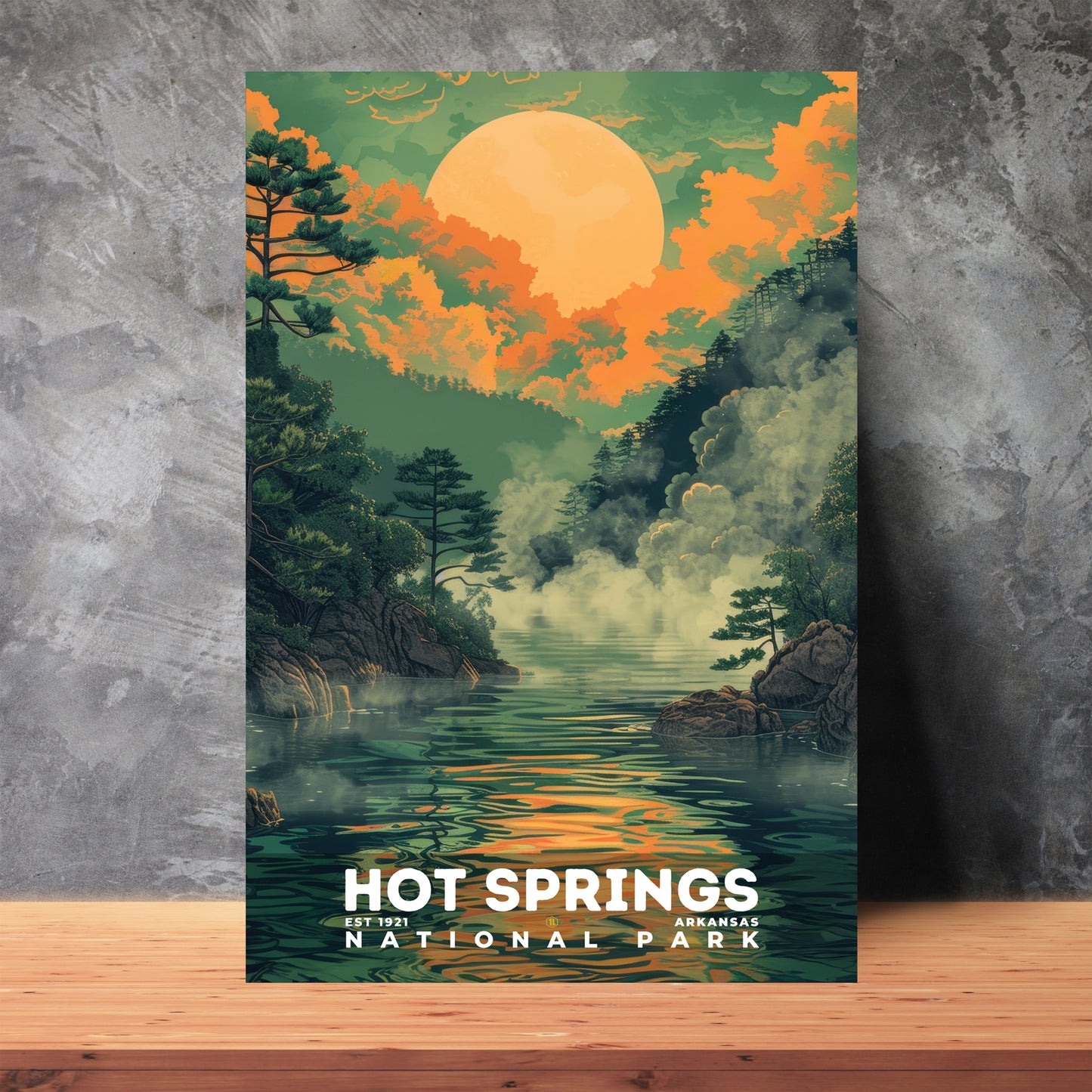 Hot Springs National Park Poster | S11