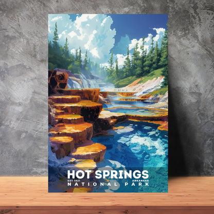 Hot Springs National Park Poster | S13