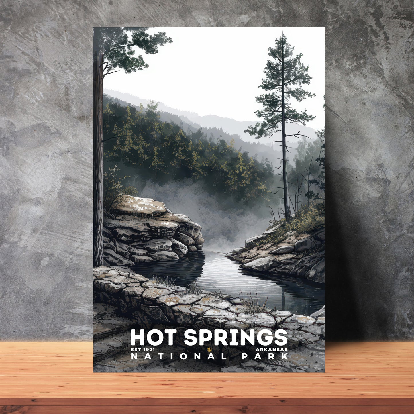 Hot Springs National Park Poster | S17