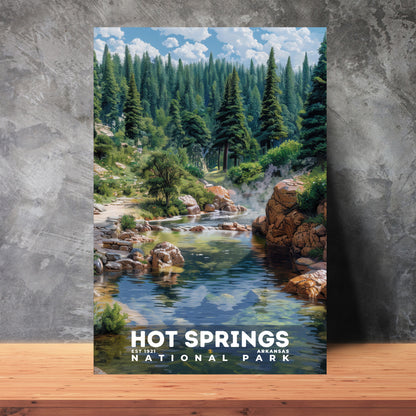 Hot Springs National Park Poster | S18