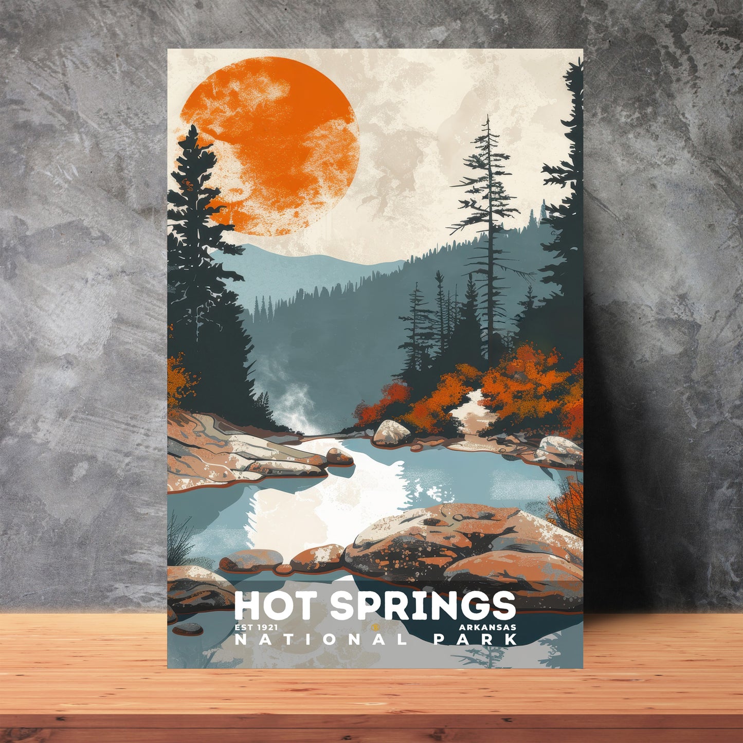 Hot Springs National Park Poster | S20