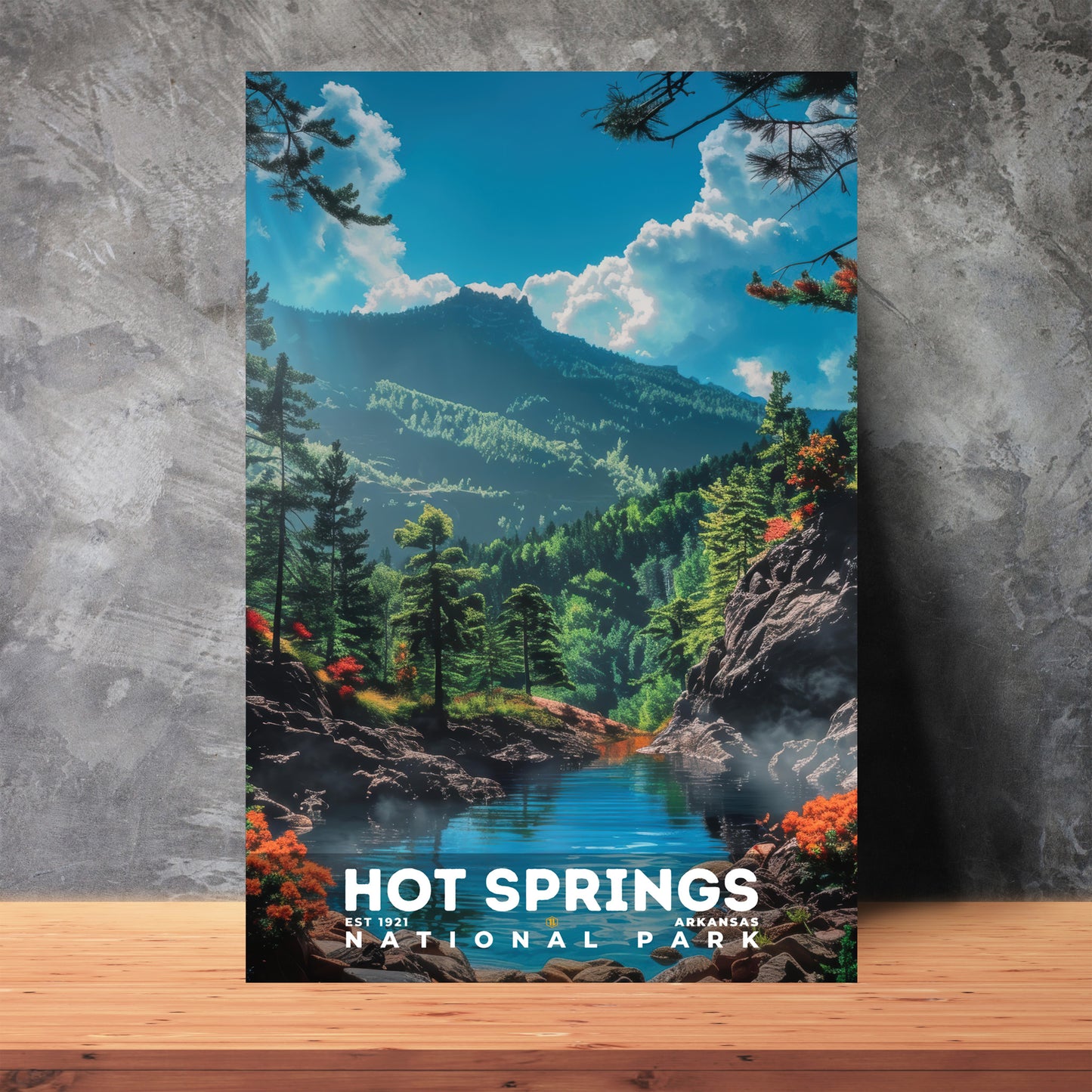 Hot Springs National Park Poster | S16