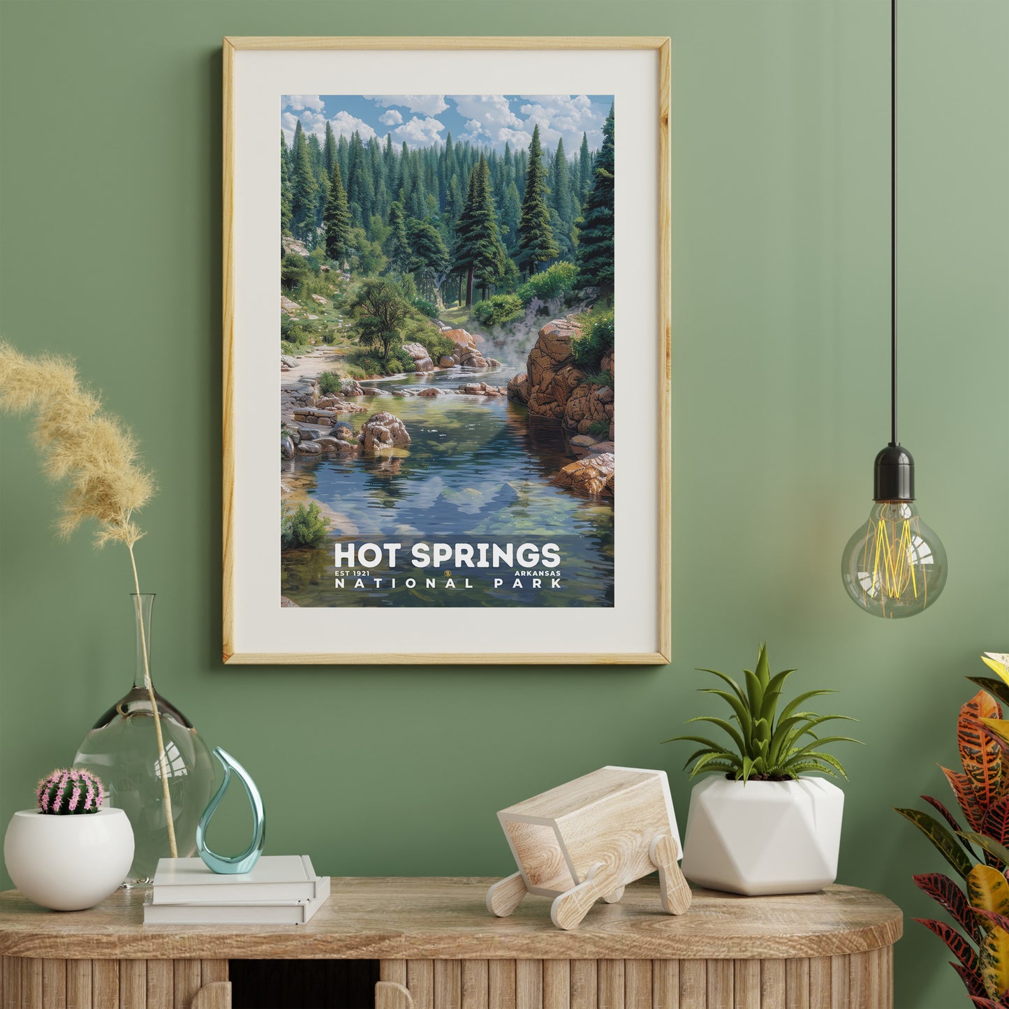 Hot Springs National Park Poster | S18