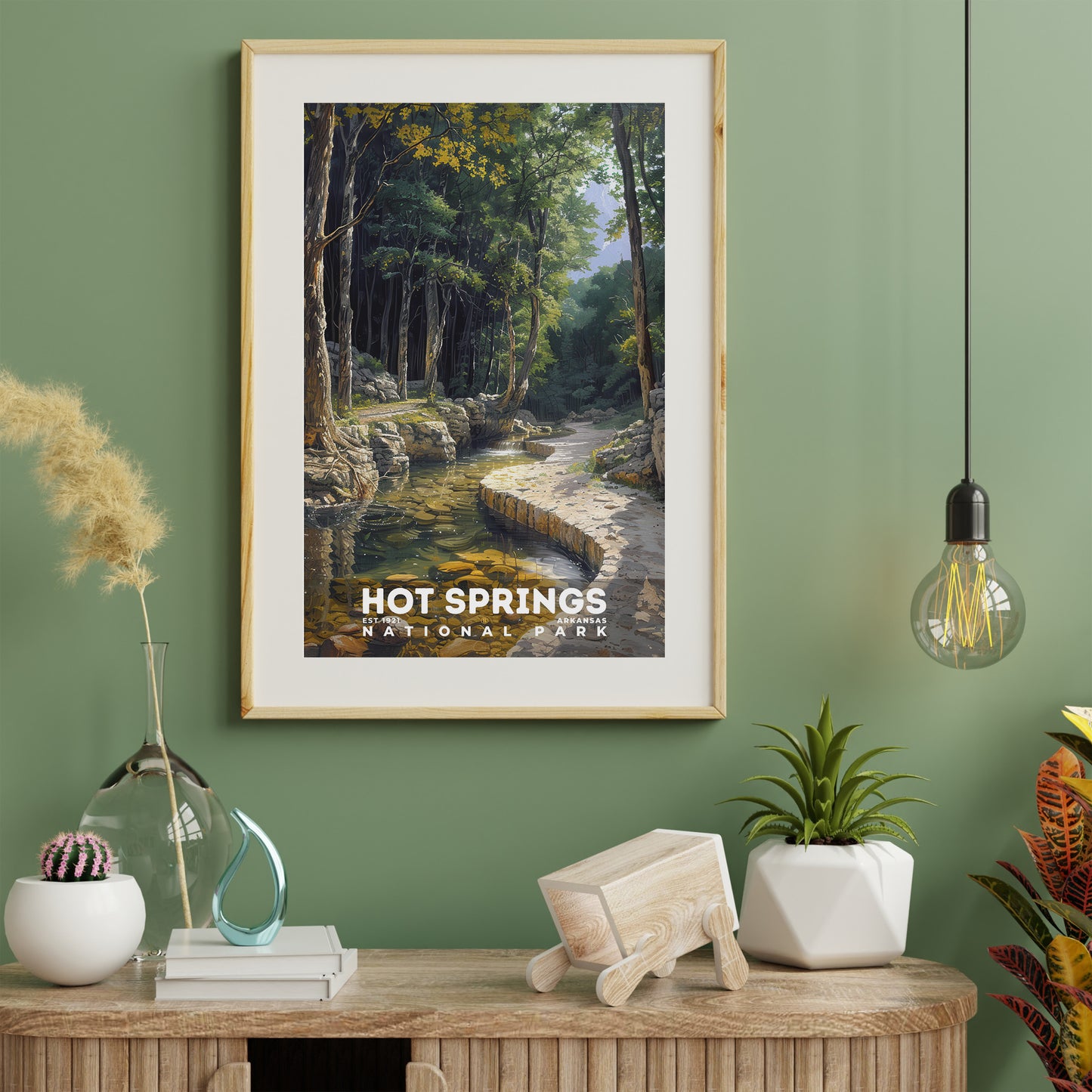 Hot Springs National Park Poster | S14