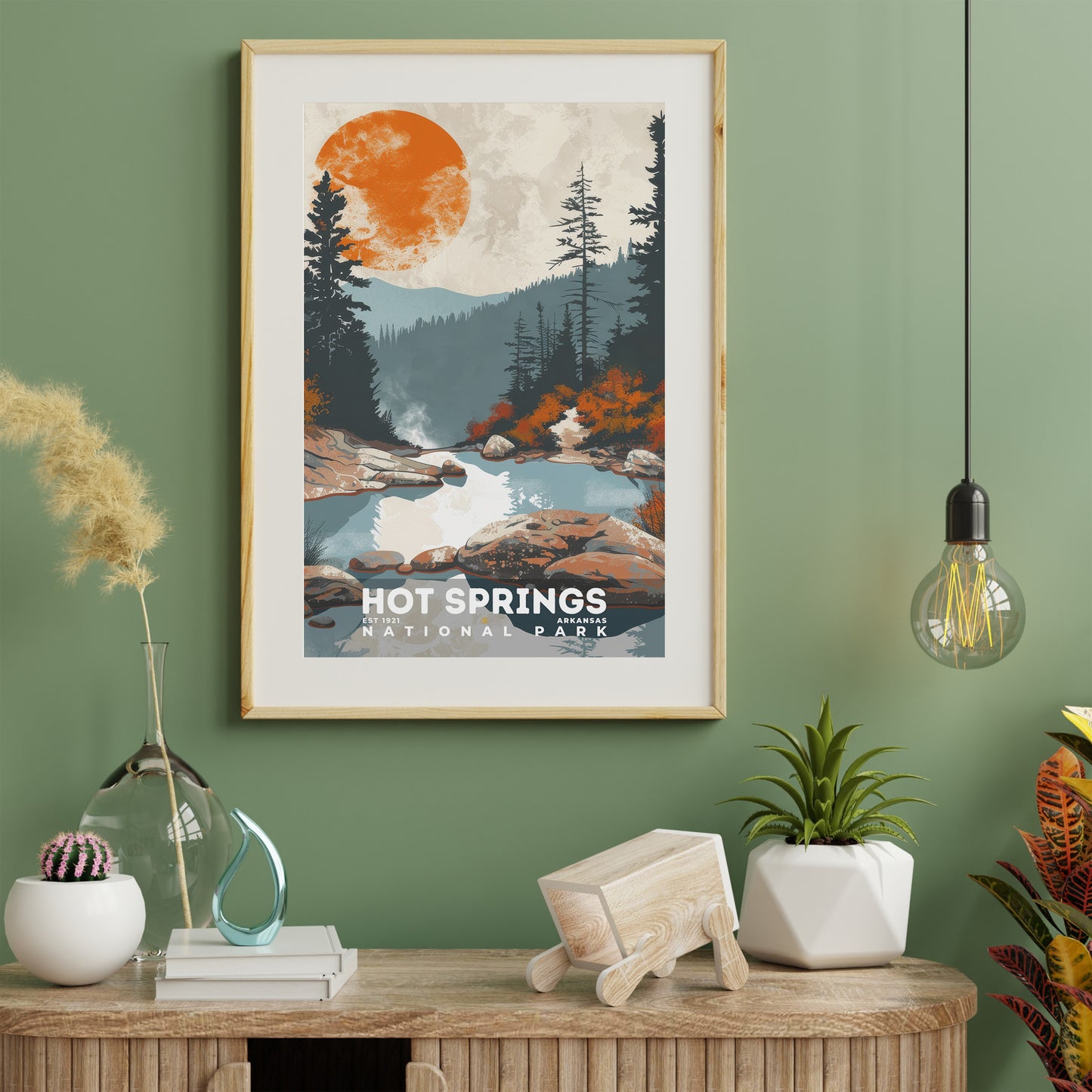 Hot Springs National Park Poster | S20