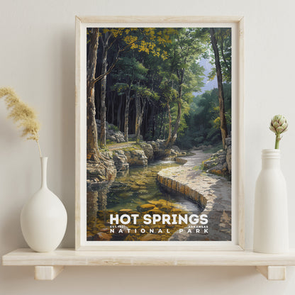 Hot Springs National Park Poster | S14