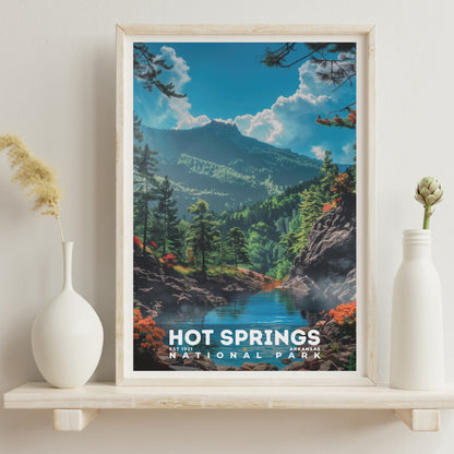 Hot Springs National Park Poster | S16