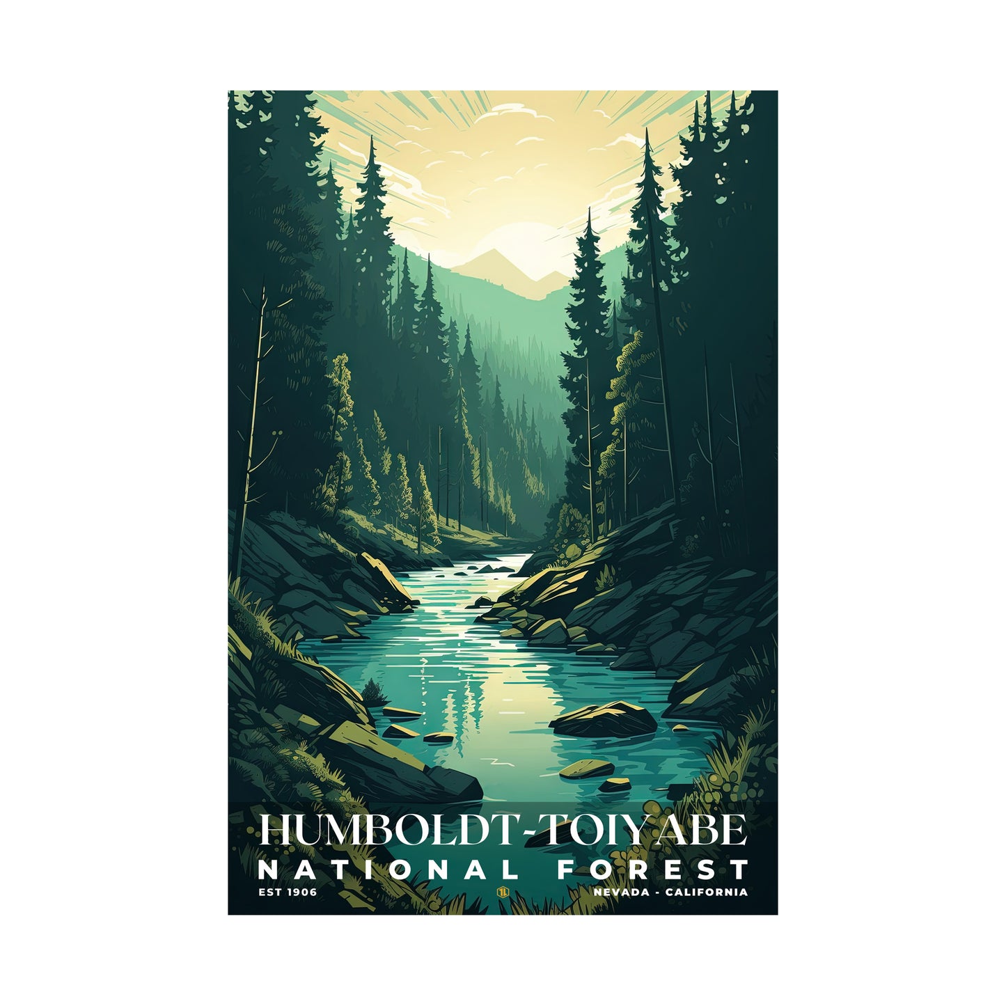 Humboldt-Toiyabe National Forest Poster | S01