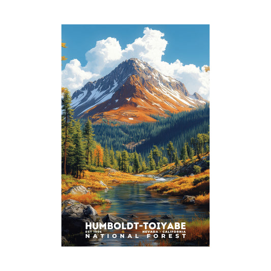 Humboldt-Toiyabe National Forest Poster | S02