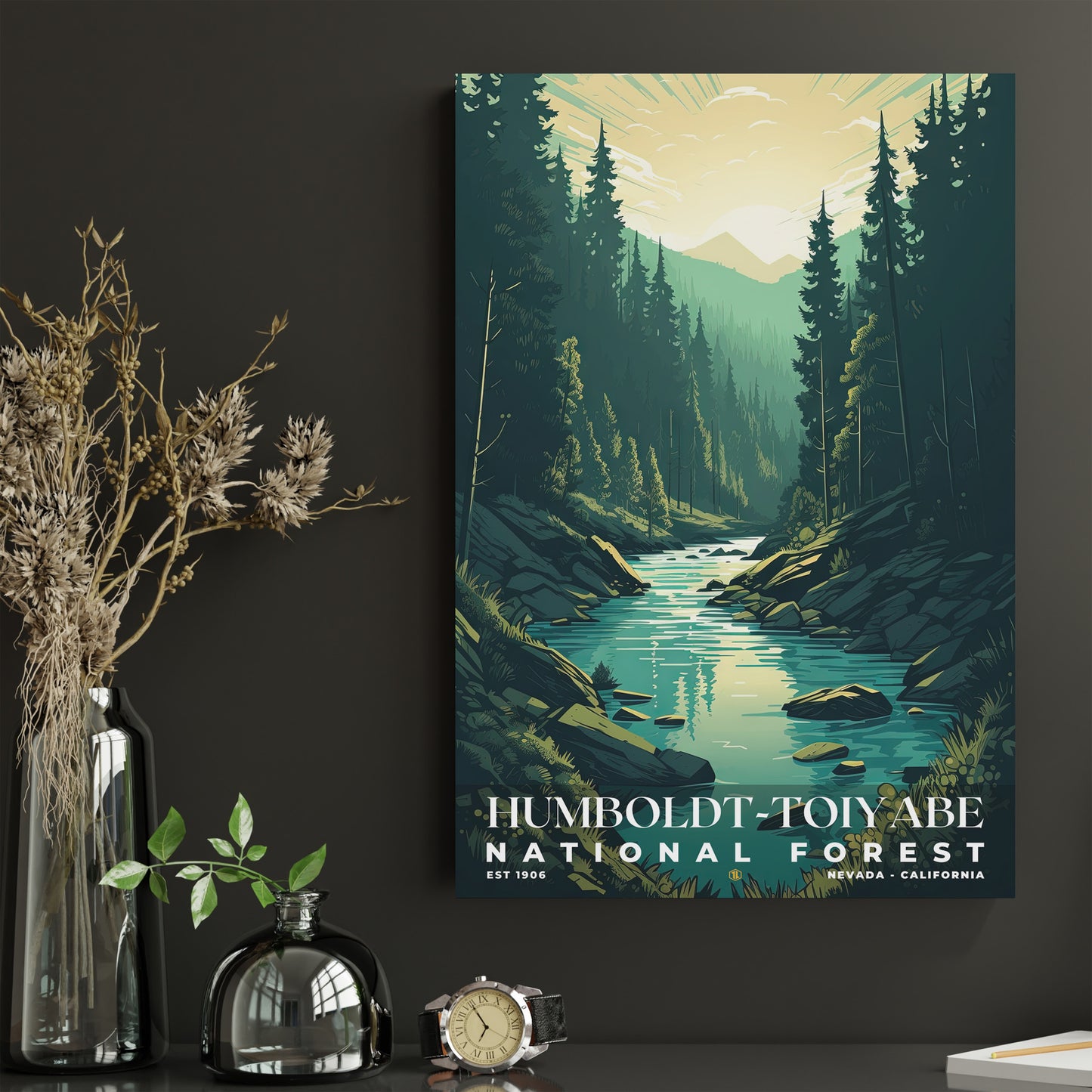 Humboldt-Toiyabe National Forest Poster | S01