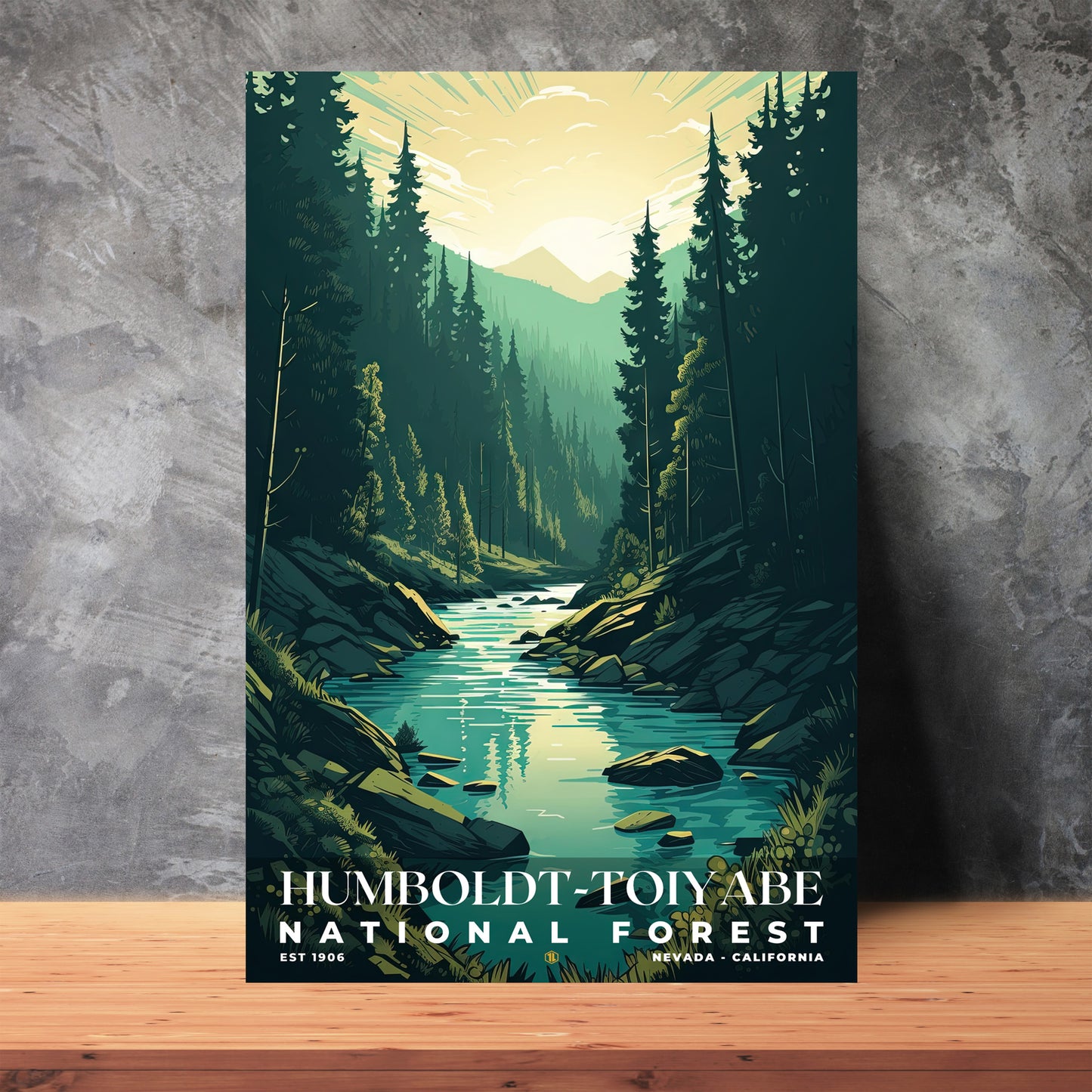 Humboldt-Toiyabe National Forest Poster | S01