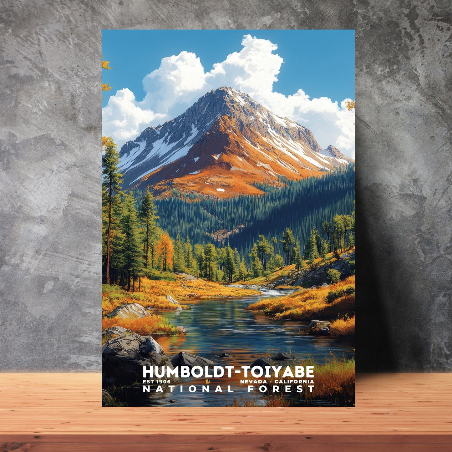 Humboldt-Toiyabe National Forest Poster | S02