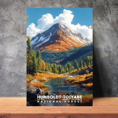 Humboldt-Toiyabe National Forest Poster | S02