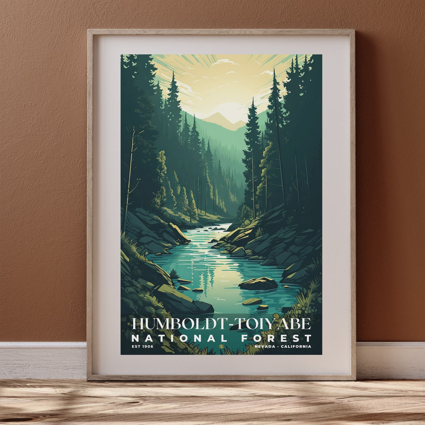 Humboldt-Toiyabe National Forest Poster | S01