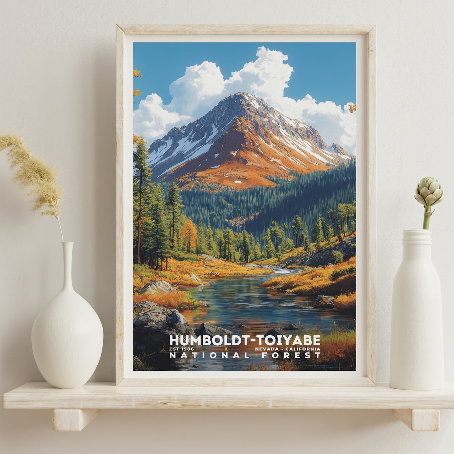Humboldt-Toiyabe National Forest Poster | S02