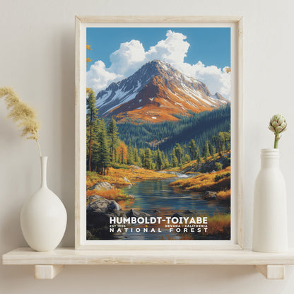 Humboldt-Toiyabe National Forest Poster | S02