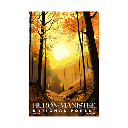 Huron-Manistee National Forest Poster | S01
