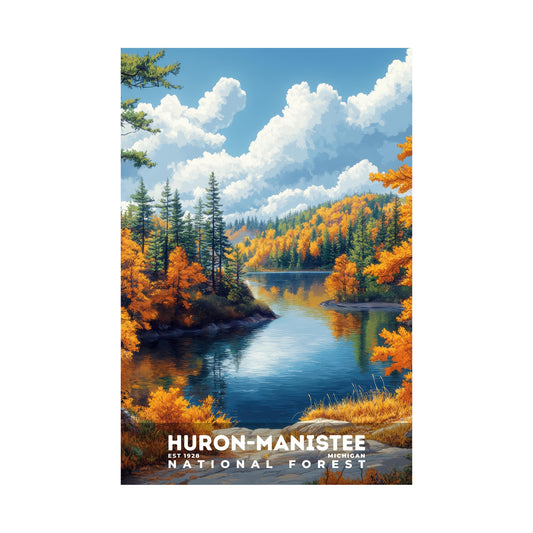 Huron-Manistee National Forest Poster | S02