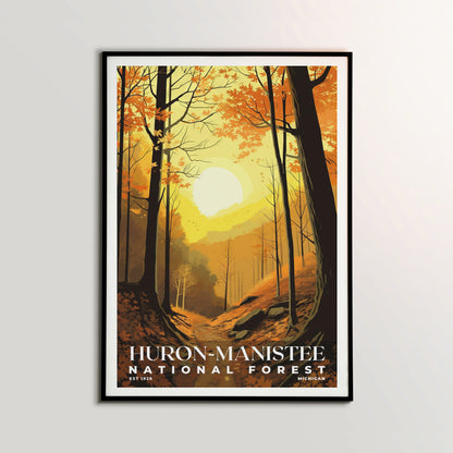 Huron-Manistee National Forest Poster | S01