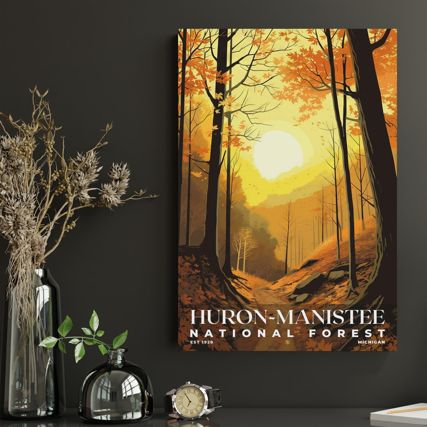 Huron-Manistee National Forest Poster | S01