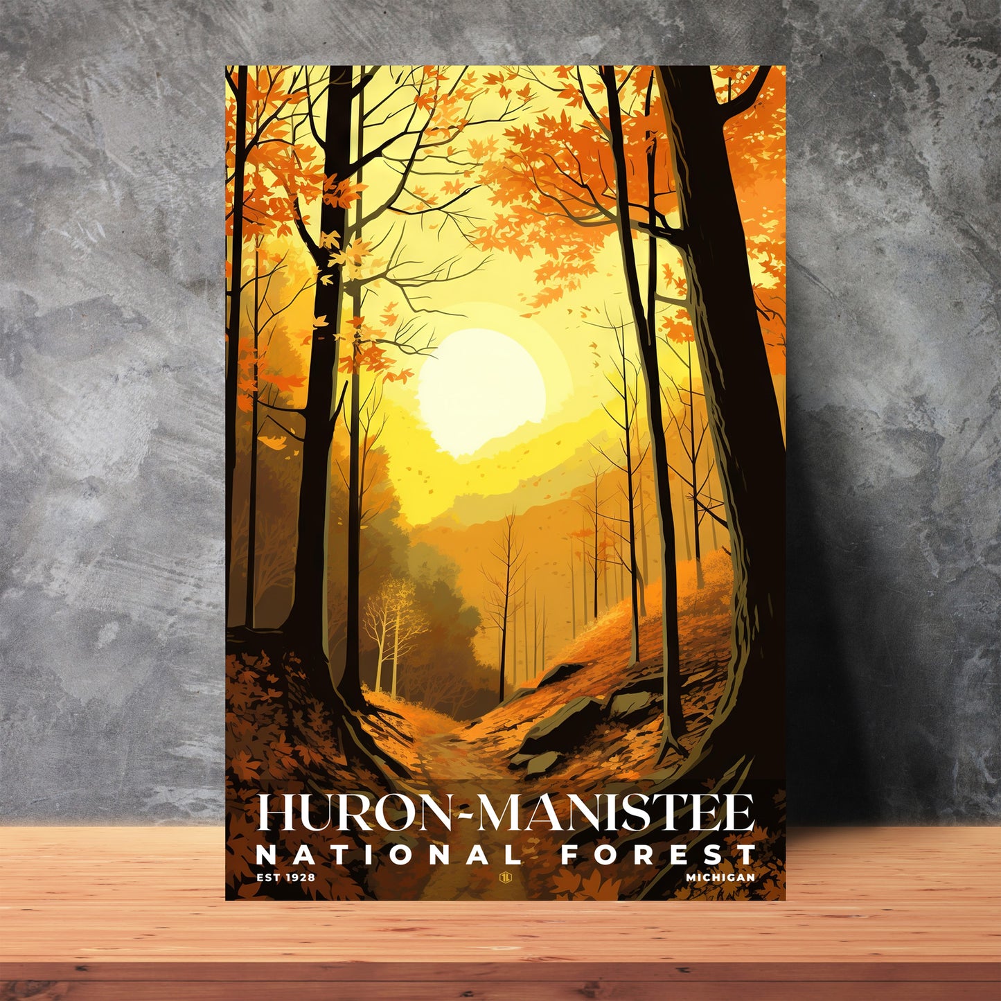 Huron-Manistee National Forest Poster | S01