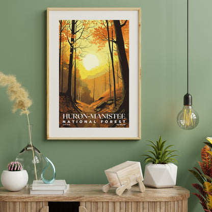 Huron-Manistee National Forest Poster | S01