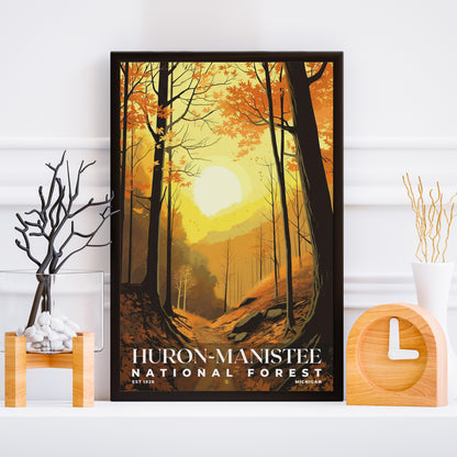 Huron-Manistee National Forest Poster | S01