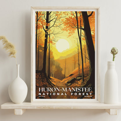 Huron-Manistee National Forest Poster | S01