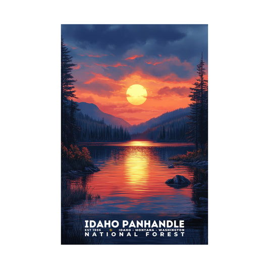 Idaho Panhandle National Forest Poster | S02