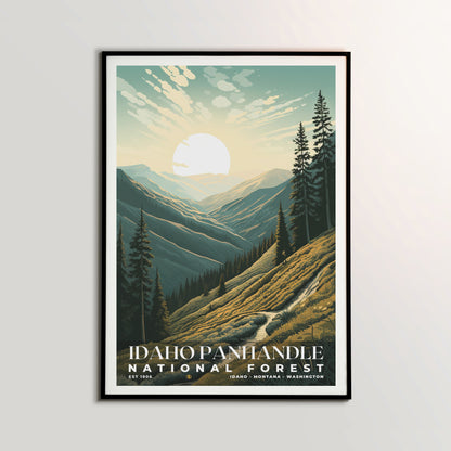 Idaho Panhandle National Forest Poster | S01