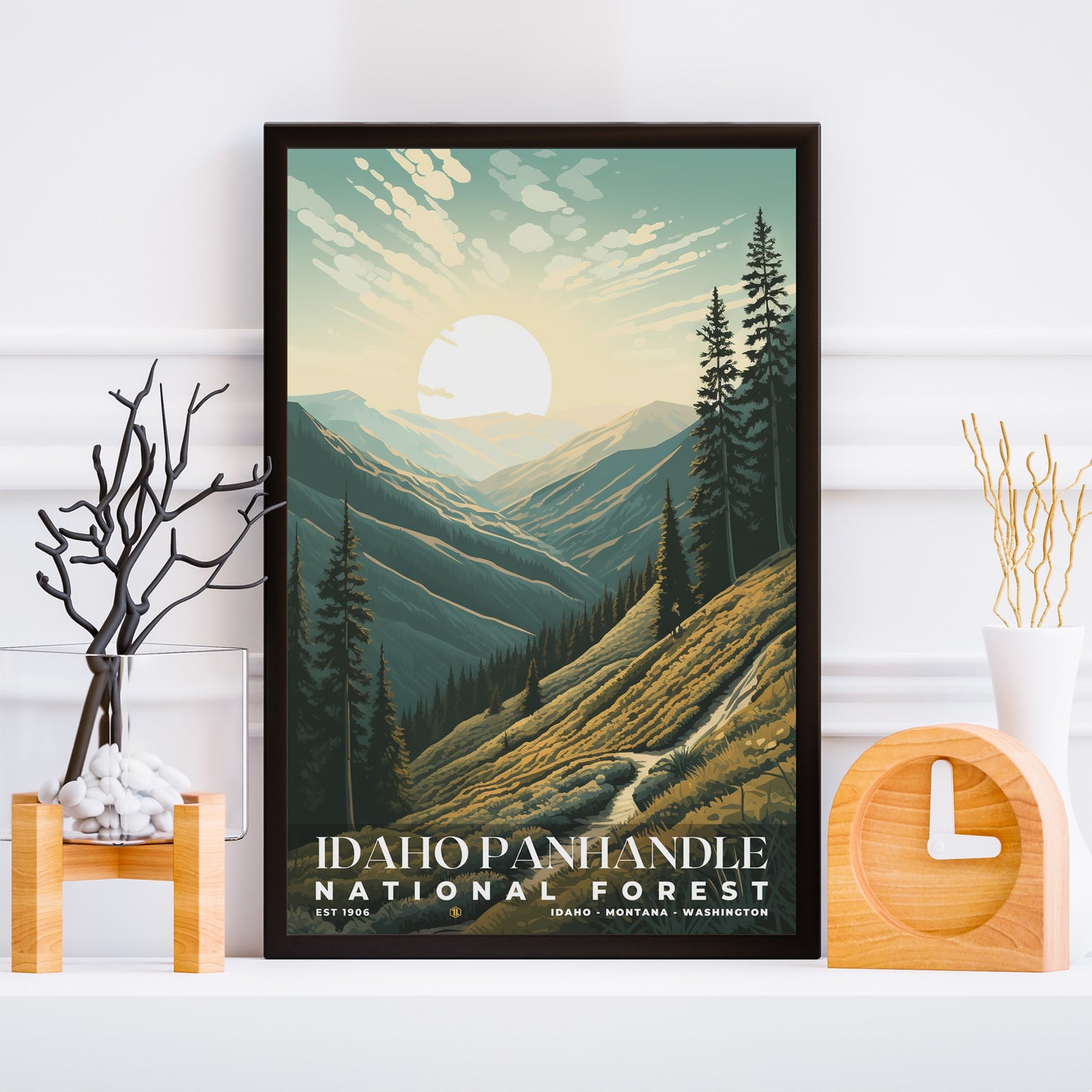 Idaho Panhandle National Forest Poster | S01