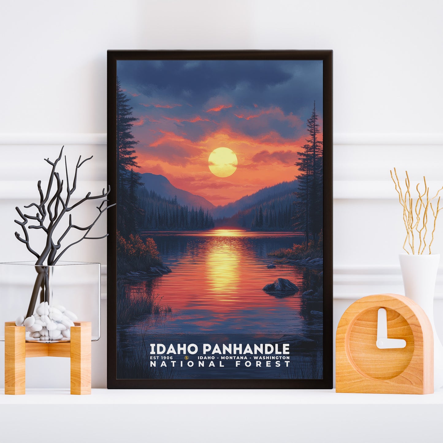 Idaho Panhandle National Forest Poster | S02