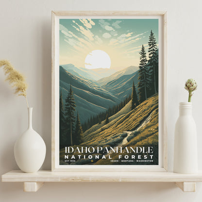 Idaho Panhandle National Forest Poster | S01