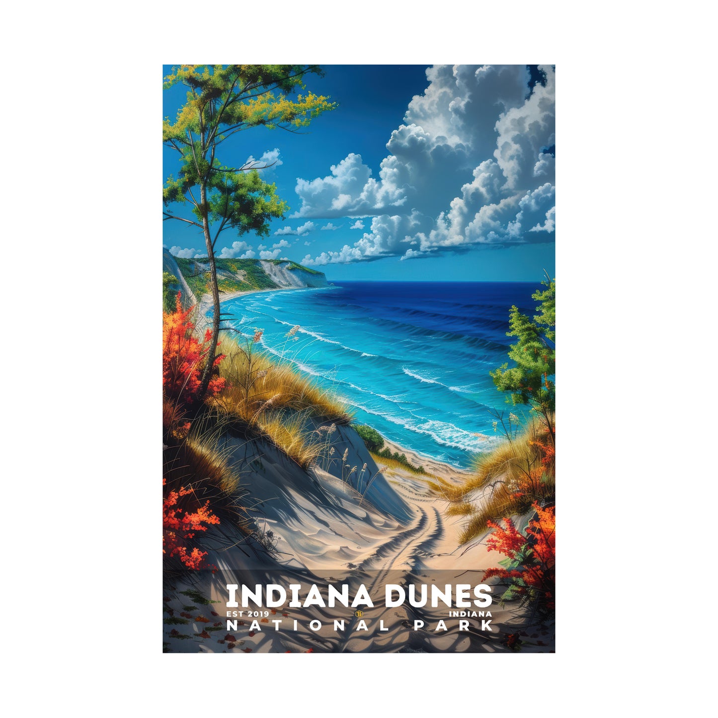 Indiana Dunes National Park Poster | S16