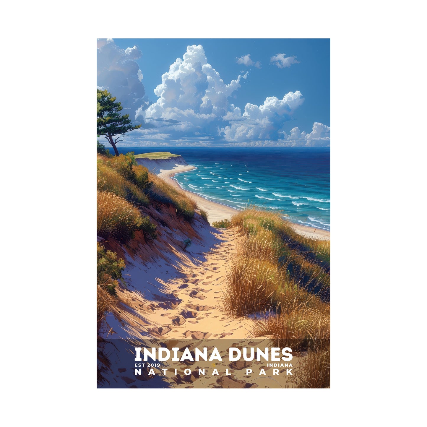 Indiana Dunes National Park Poster | S18