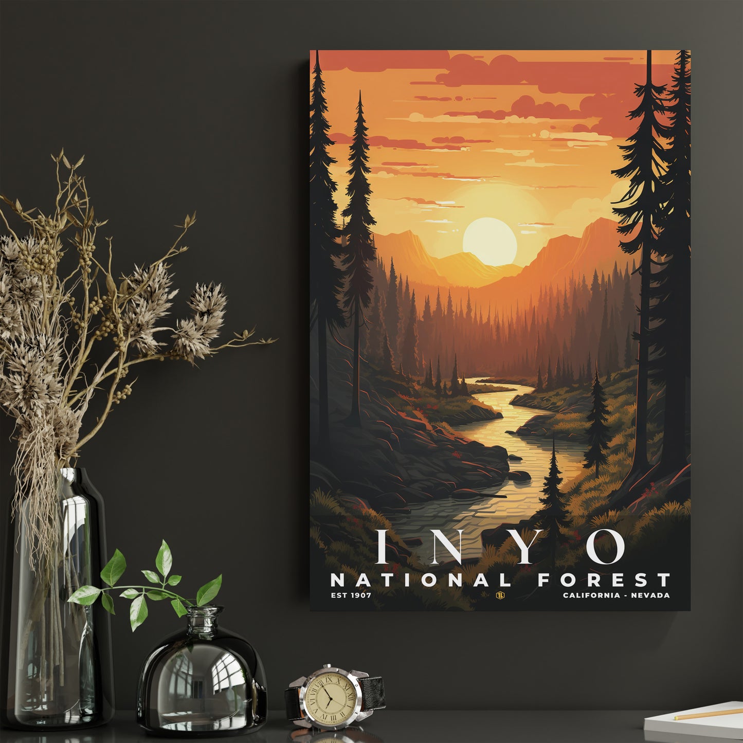 Inyo National Forest Poster | S01