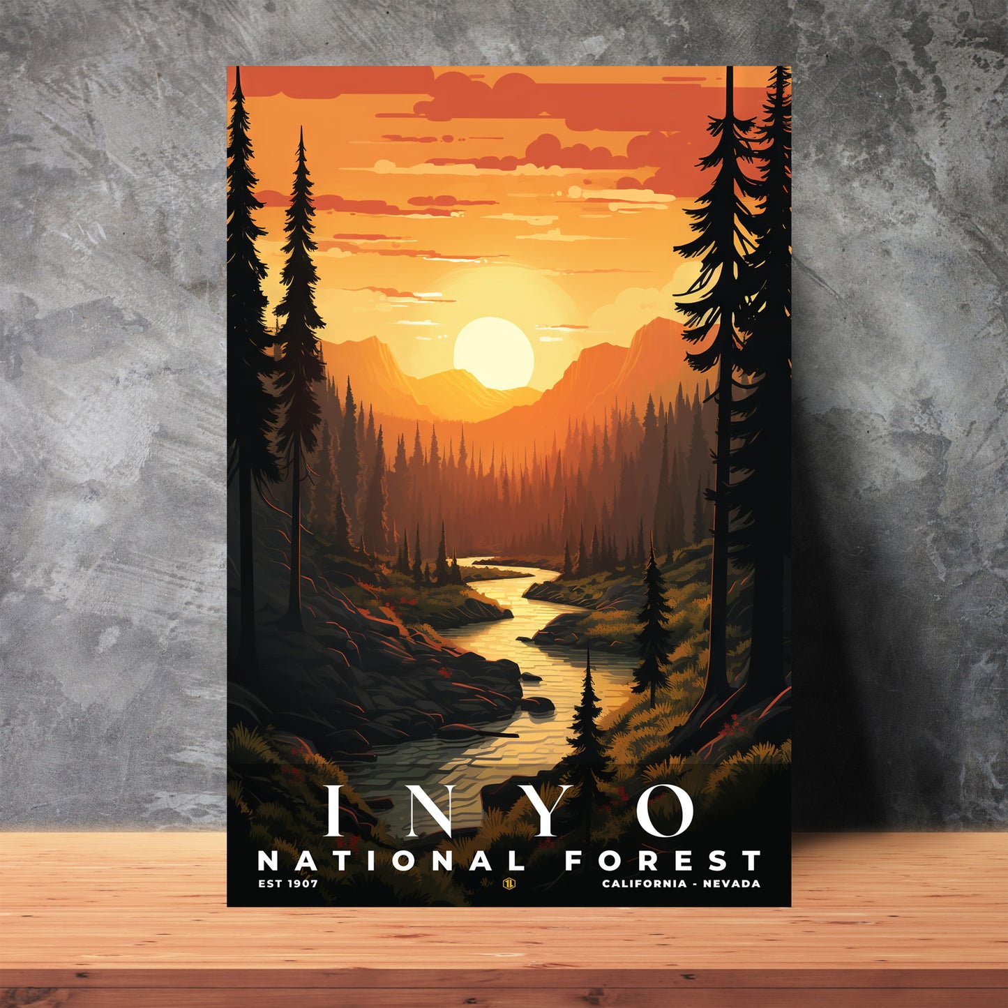 Inyo National Forest Poster | S01