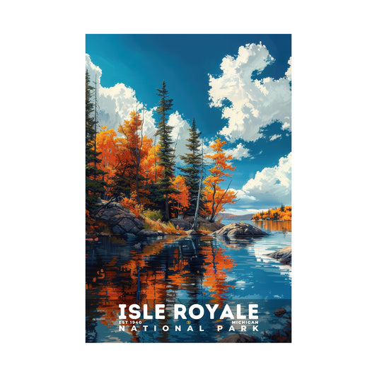 Isle Royale National Park Poster | S13