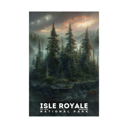 Isle Royale National Park Poster | S12