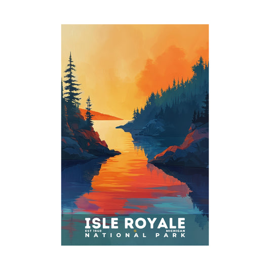 Isle Royale National Park Poster | S20