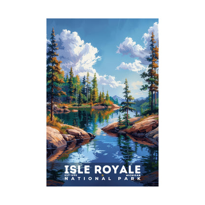 Isle Royale National Park Poster | S18